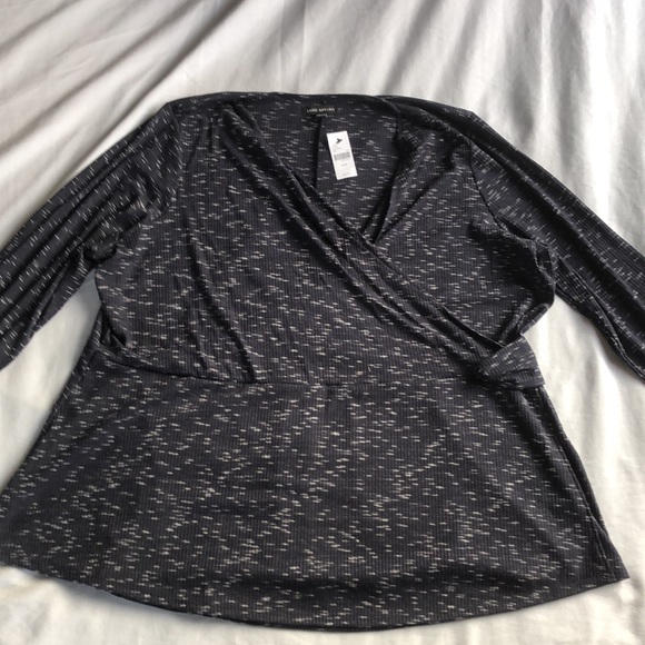 Lane Bryant 26 28 V-Neck Wrap Sweater - Picture 6 of 9